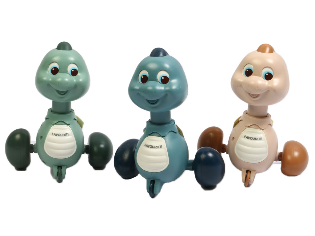 دایناسور فشاری اسباب بازی مدل جغجغه ای