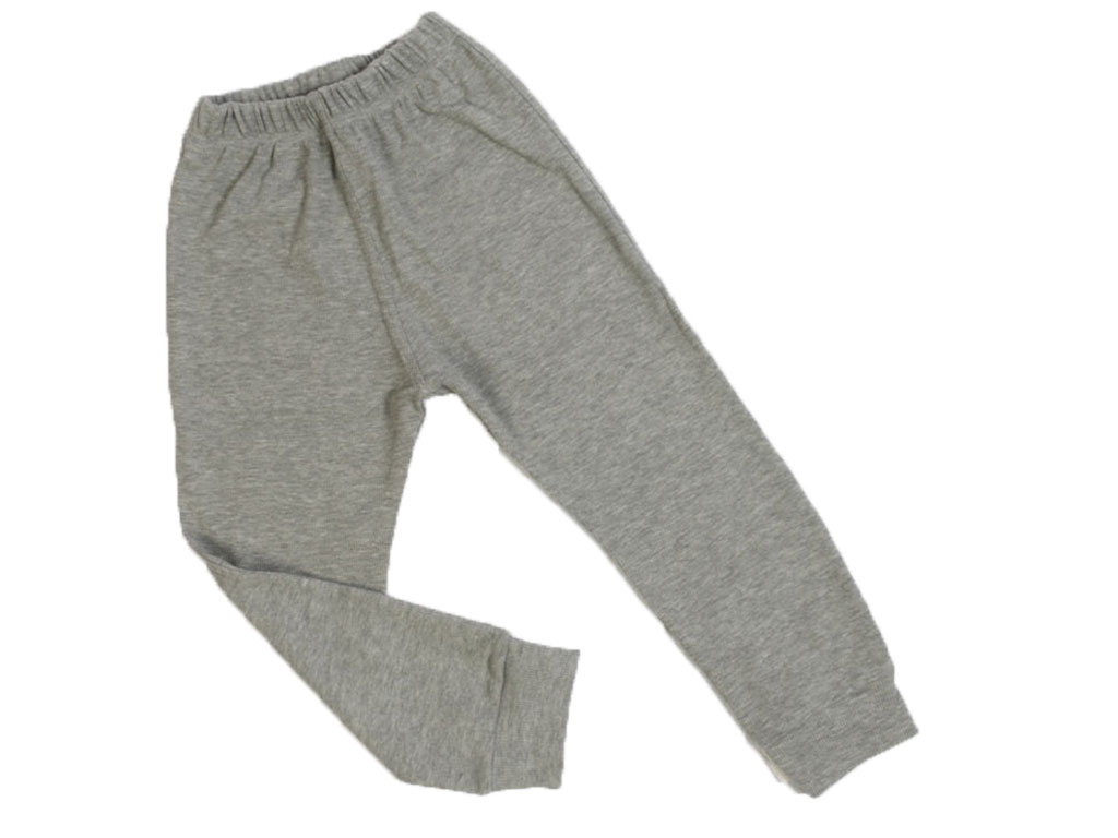 شلوار راحتی کودک کبریتی فانریپ خاکستری روشن آدمک Adamak