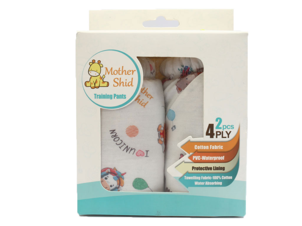 شورت آموزشی نوزادی دو عددی XXL مادرشید mother shid