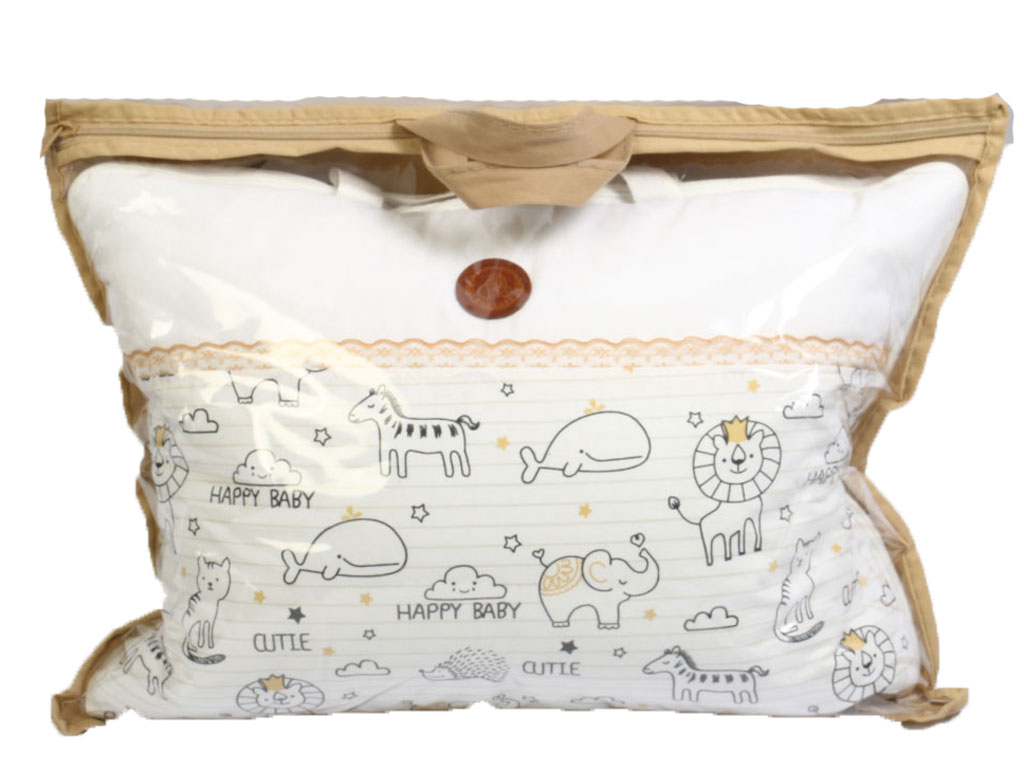 سرویس خواب مسافرتی نوزادی مجموعه 3 عددی تشک، لحاف و بالشت با بسته بندی کیفی بن ببه bonbebe