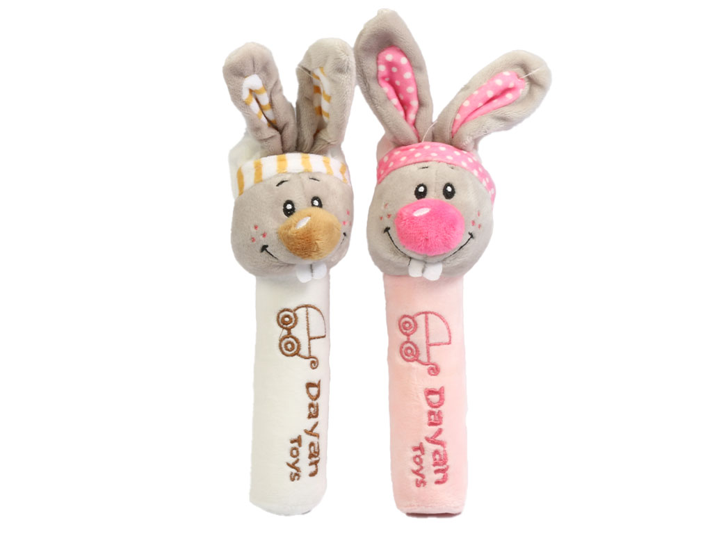 جغجغه سوسیسی پولیشی نوزادی طرح خرگوش دایان dayan