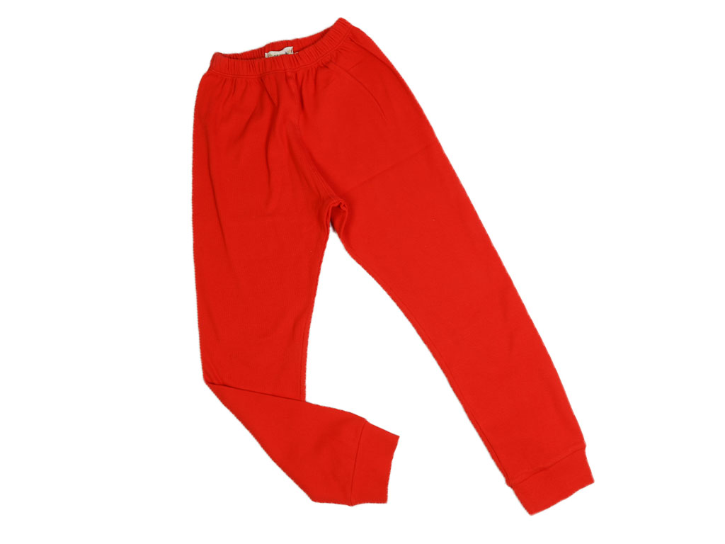 شلوار کبریتی راحتی دخترانه قرمز رنگ فانریپ آدمک Adamak