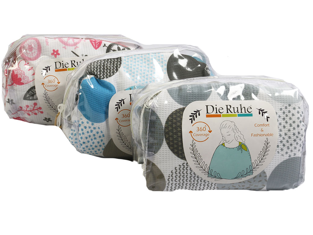کاور شیردهی نوزادی طرحدار مدل 360 درجه دی روحه DIE RUHE