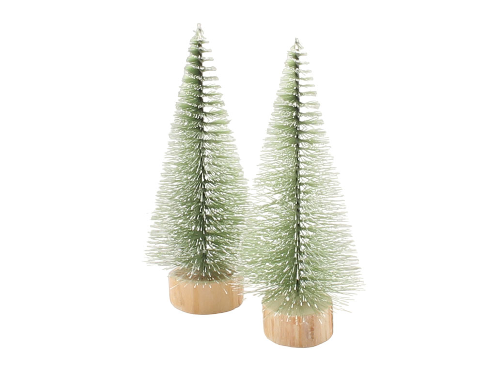 درخت مصنوعی کاج کریسمس (ارتفاع 17 سانتی متر)