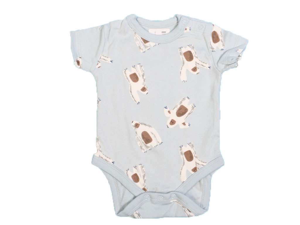 بادی آستین کوتاه نوزادی کالرلند color land