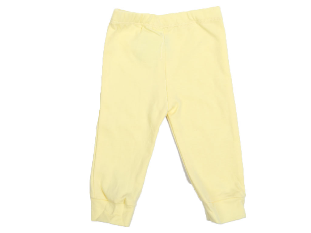 شلوار راحتی نوزادی زرد رنگ کالرلند color land