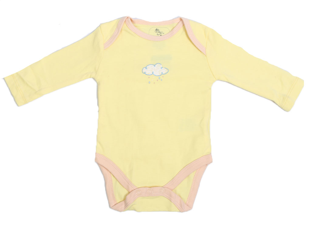 بادی آستین بلند نوزادی کالرلند color land