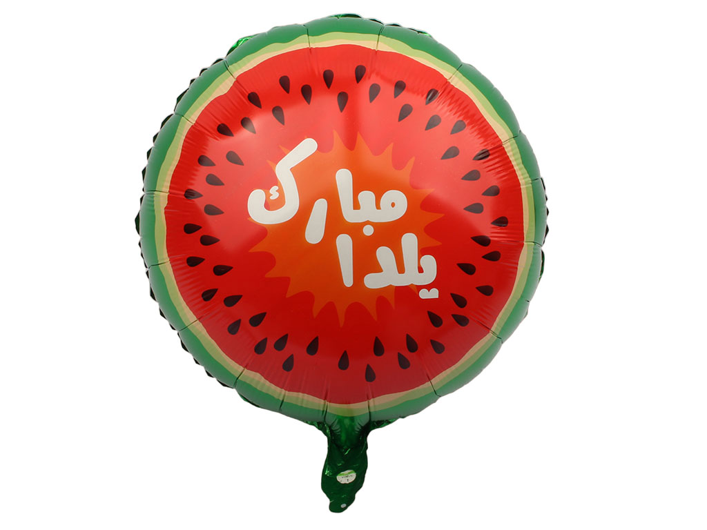 بادکنک فویلی هندوانه یلدا