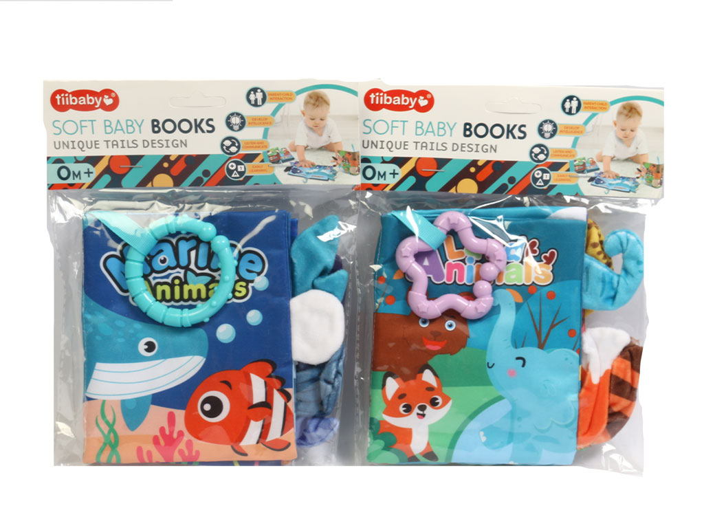 کتاب حمام پارچه ای نوزادی طرح برجسته