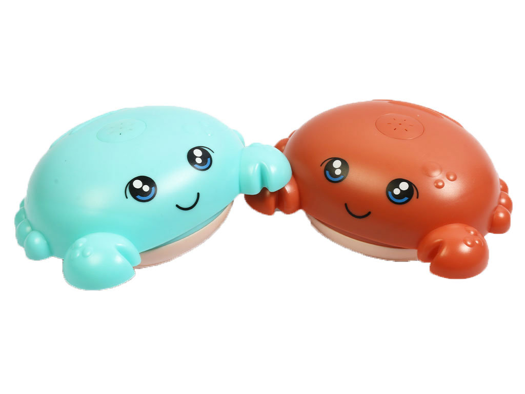 اسباب بازی حمام سنسوری مدل خرچنگ آبپاش چراغدار مینی mini