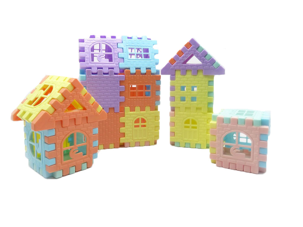 بلوک های خانه سازی 60 قطعه