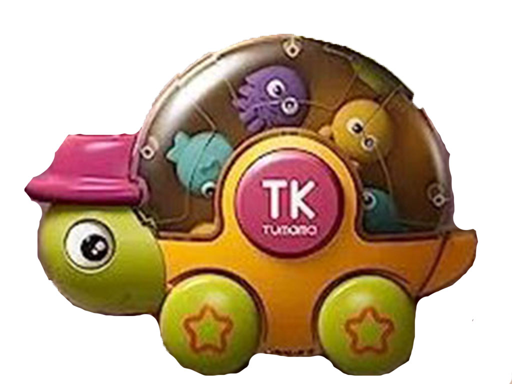 اسباب بازی حمام نوزاد مدل لاک پشت همراه با اسباب بازی های کوکی توماما tumama