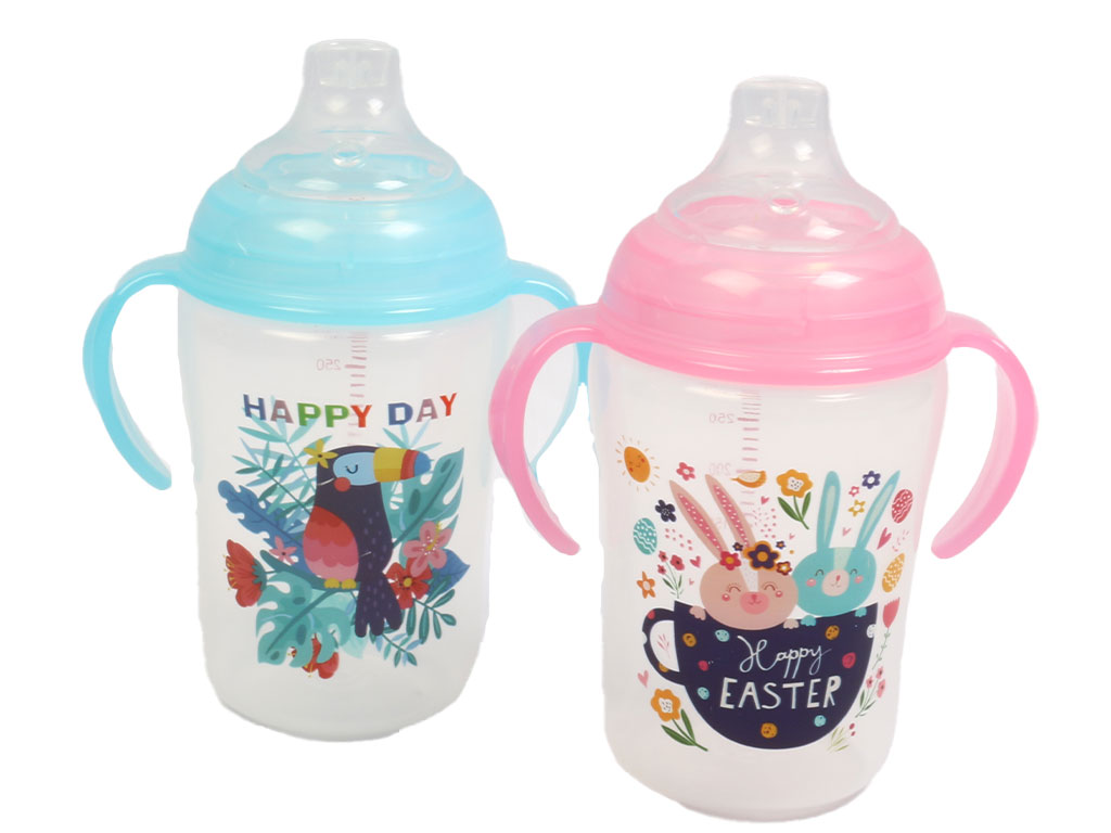 لیوان آبمیوه خوری آسان نوش سوپاپ دار حجم 350 ml مام لاو mumlove