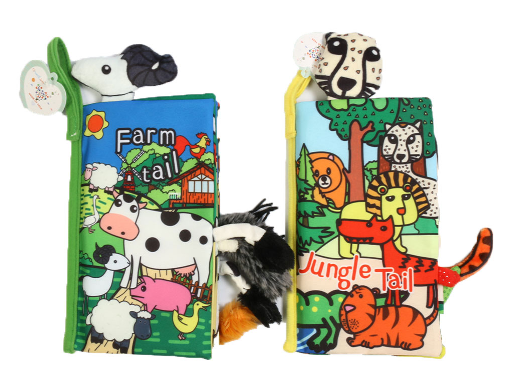 کتاب حمام سه بعدی جغجغه ای و عروسکی بی بی اسکای bb sky