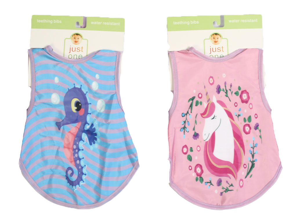 پیشبند نوزادی حلقه ای طرح دار