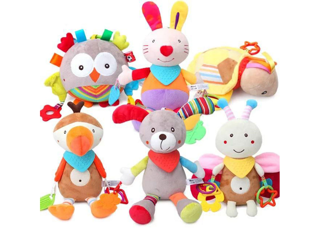 دندانگیر و آویز بزرگ جغجغه ای کریر بی بی اسکای  bb sky