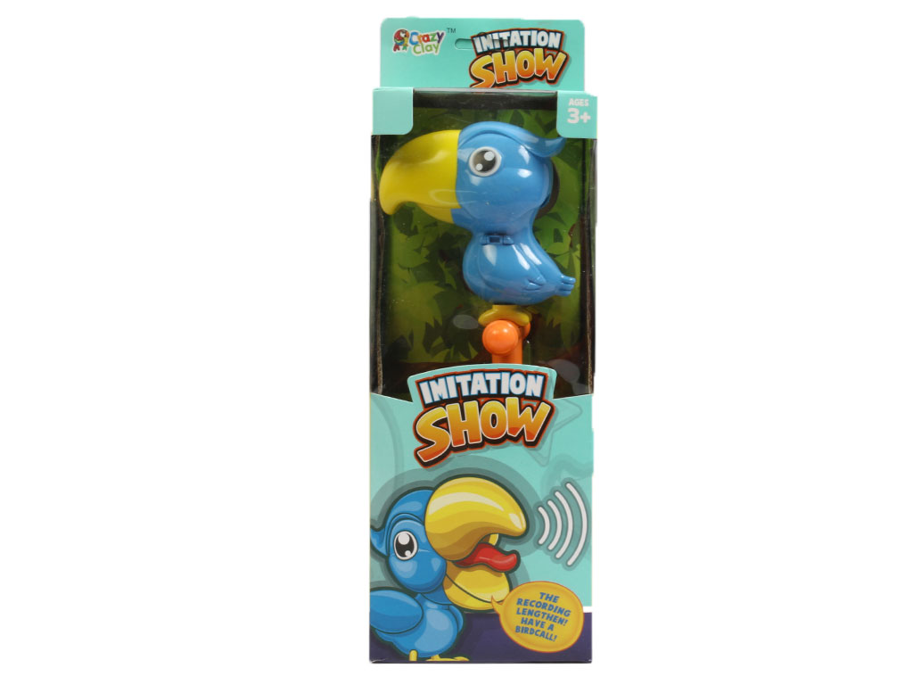 طوطی سخن گو اسباب بازی مدل ضبط و پخش صدا