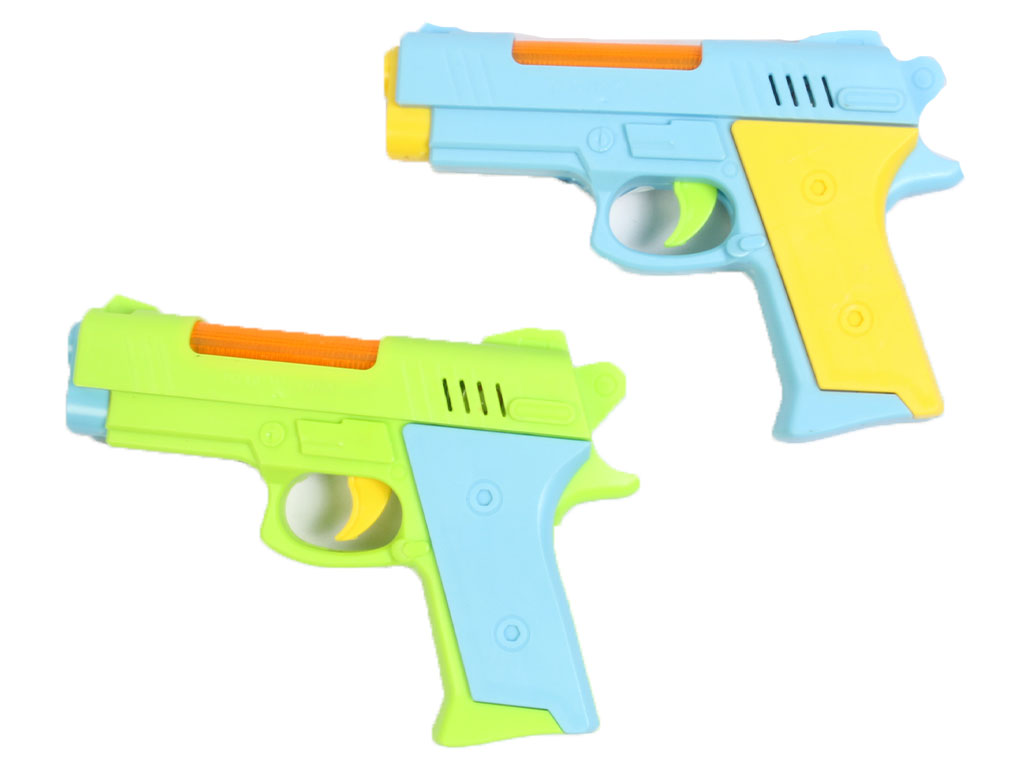 تفنگ موزیکال و چراغ دار اسباب بازی