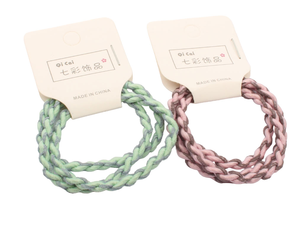 کش سر مارپیچی رنگی (3 عددی)