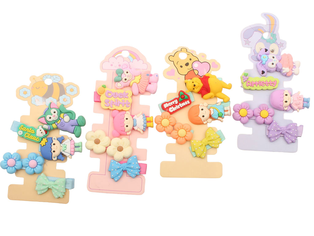 پک 5 عددی گل سر انبری و تق تقی