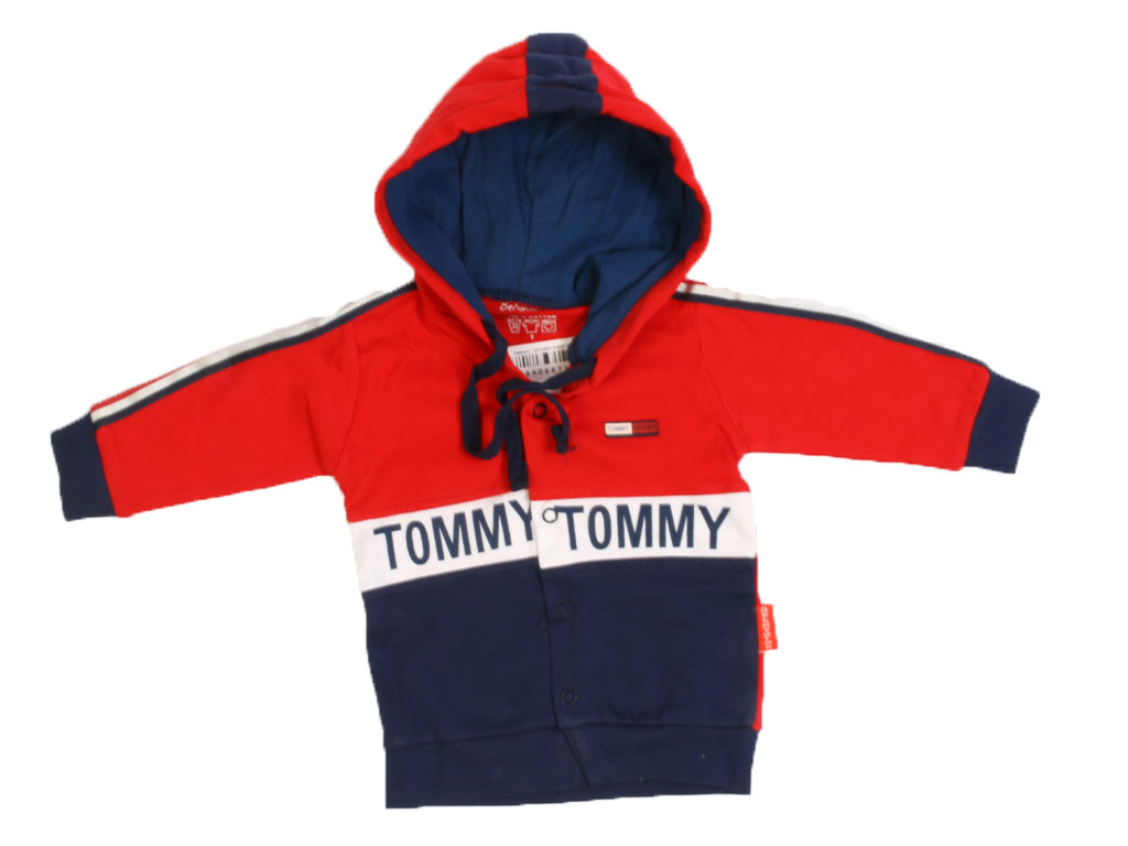 سویشرت نوزادی پسرانه طرح تامی به آوران behavaran