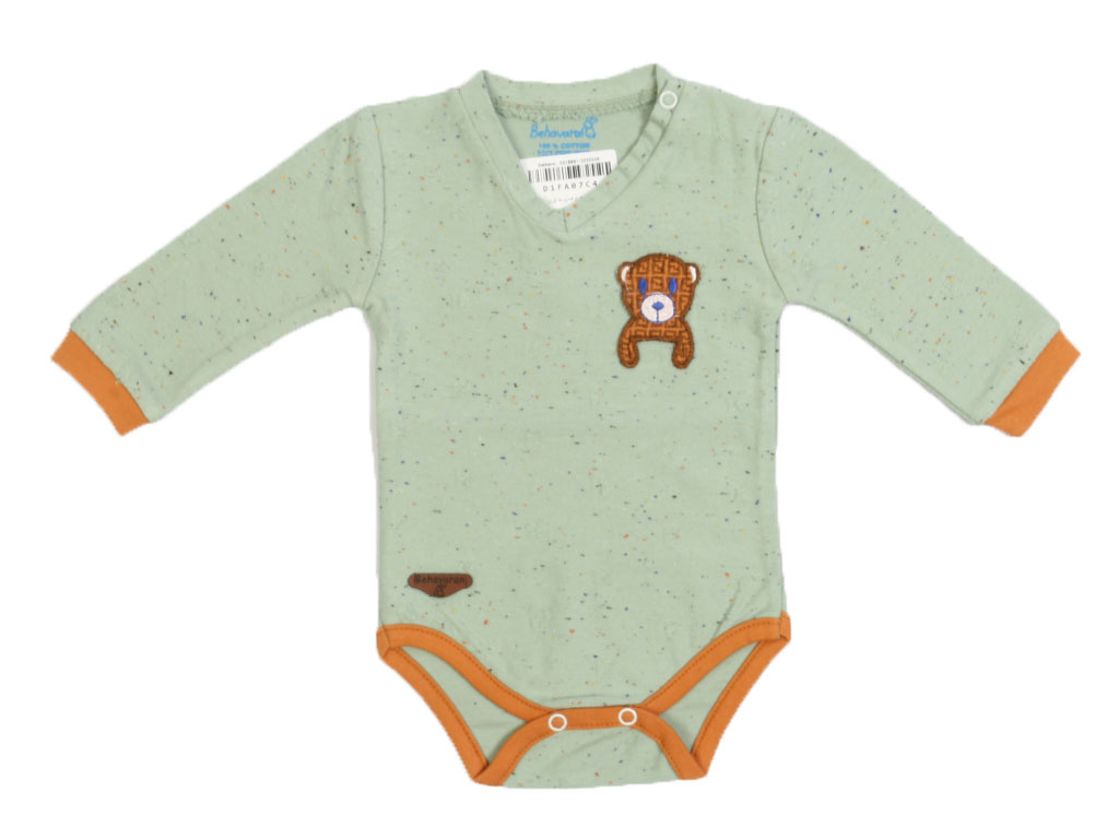 بادی نوزادی پسرانه طرح فندی به آوران behavaran