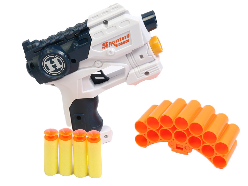 تفنگ اسباب بازی با تیرهای ابری همراه با تیردان