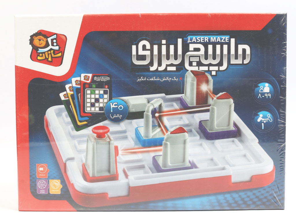 بازی فکری و کیت آموزشی مارپیچ لیزری تک سازان