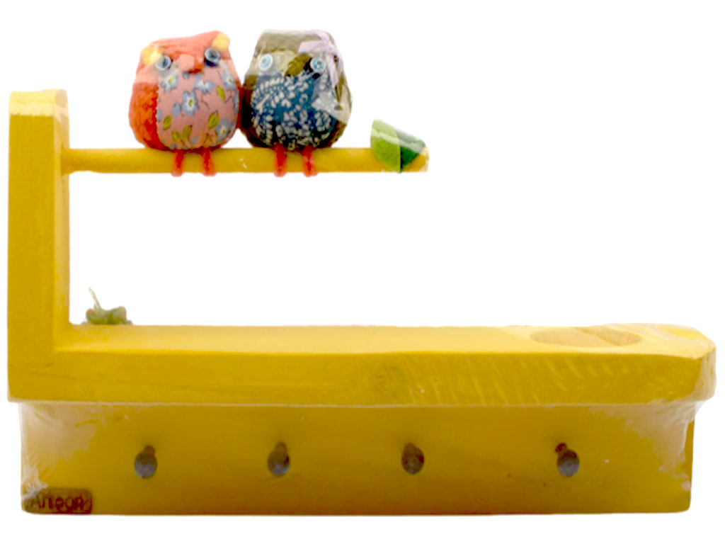 جاکلیدی چوبی طرح جغد