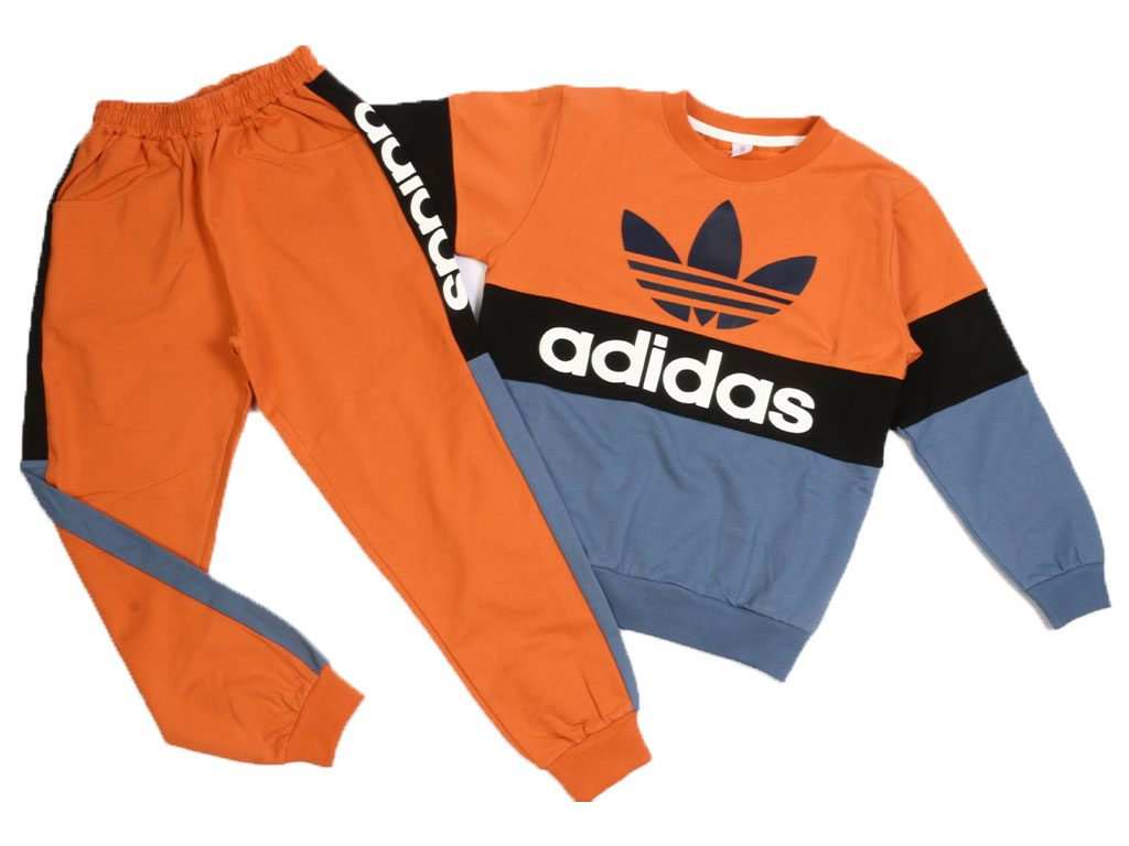 بلوز و شلوار راحتی پسرانه طرح آدیداس کیدومکس Kido max