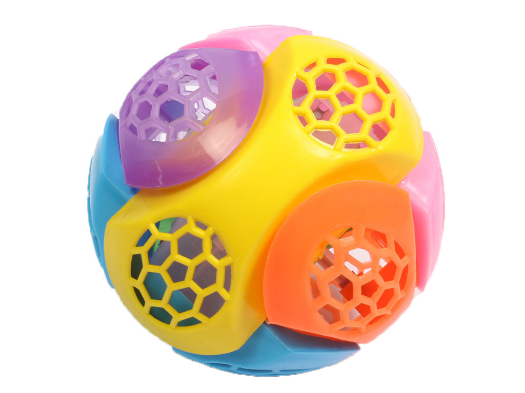 توپ دیوانه موزیکال لرزشی مدل ویبره دار و چراغ دار اسباب بازی