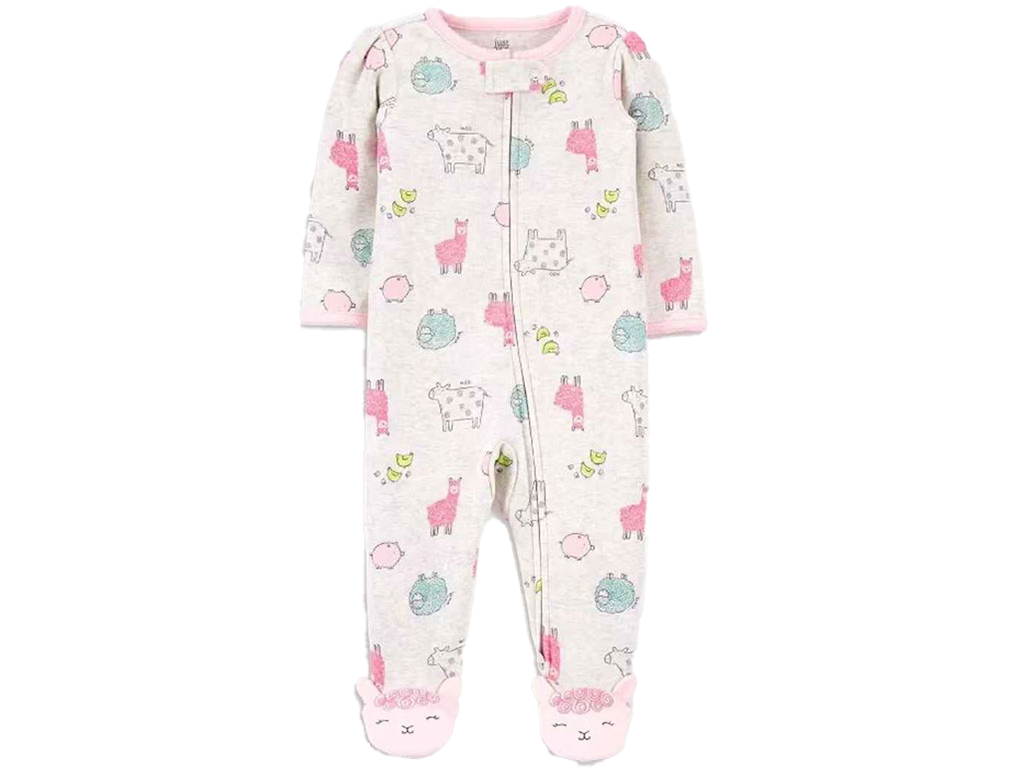 سرهمی جورابدار نوزادی دخترانه طرح حیوانات کارترز Carters