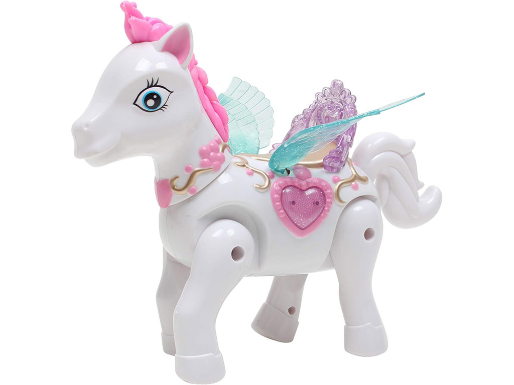 اسب پونی موزیکال و چراغ دار اسباب بازی