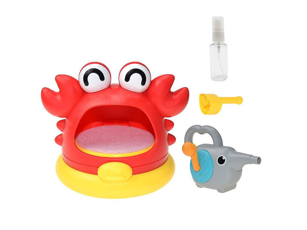 اسباب بازی حمام نوزادی طرح خرچنگ مدل کف ساز دستی