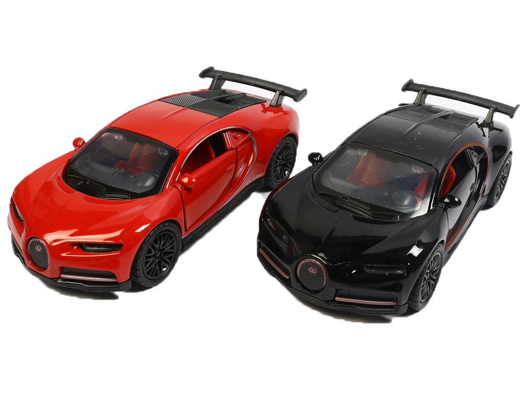 ماشین فلزی عقب کش اسباب بازی طرح مازاراتی و بوگاتی