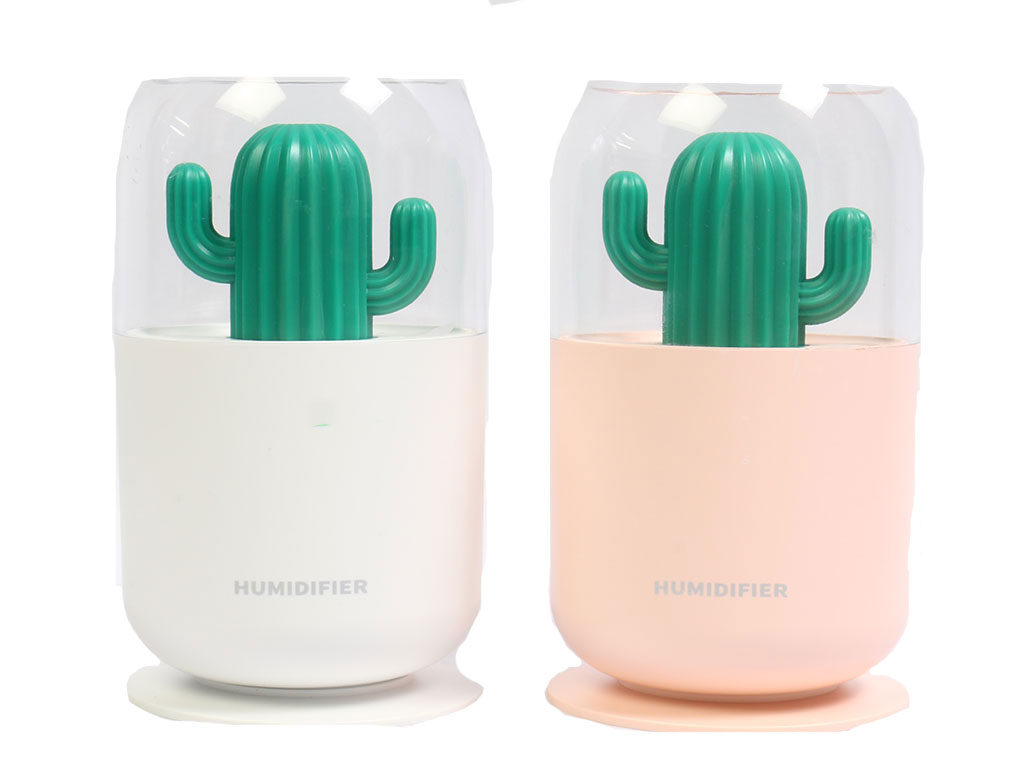 دستگاه بخور سرد اتاق نوزاد و کودک طرح کاکتوس با حجم 300 میلی لیتر