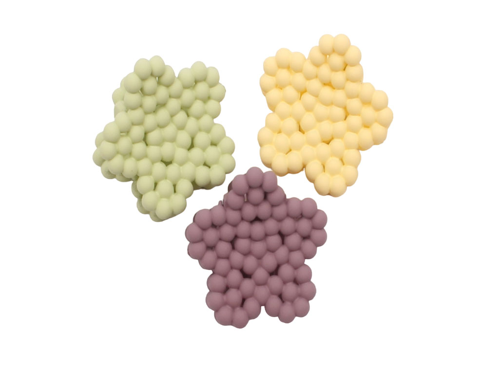 کلیپس طرح ستاره سایز کوچک (3 عددی)