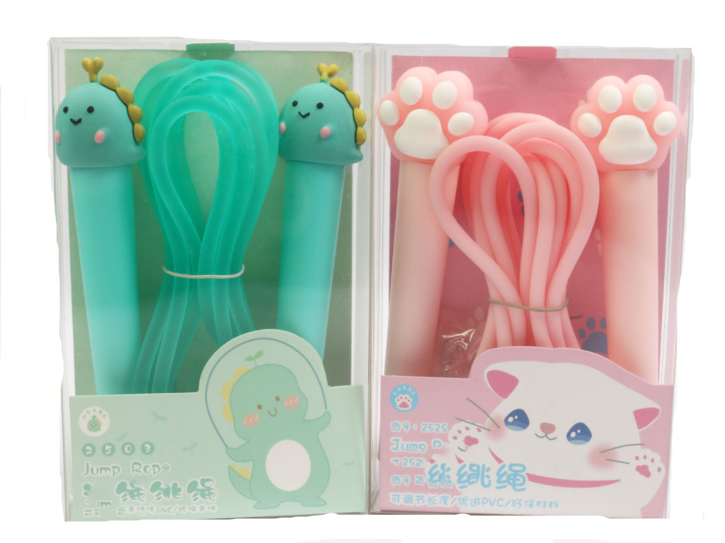 طناب بازی سیلیکونی طرح عروسکی حیوانات