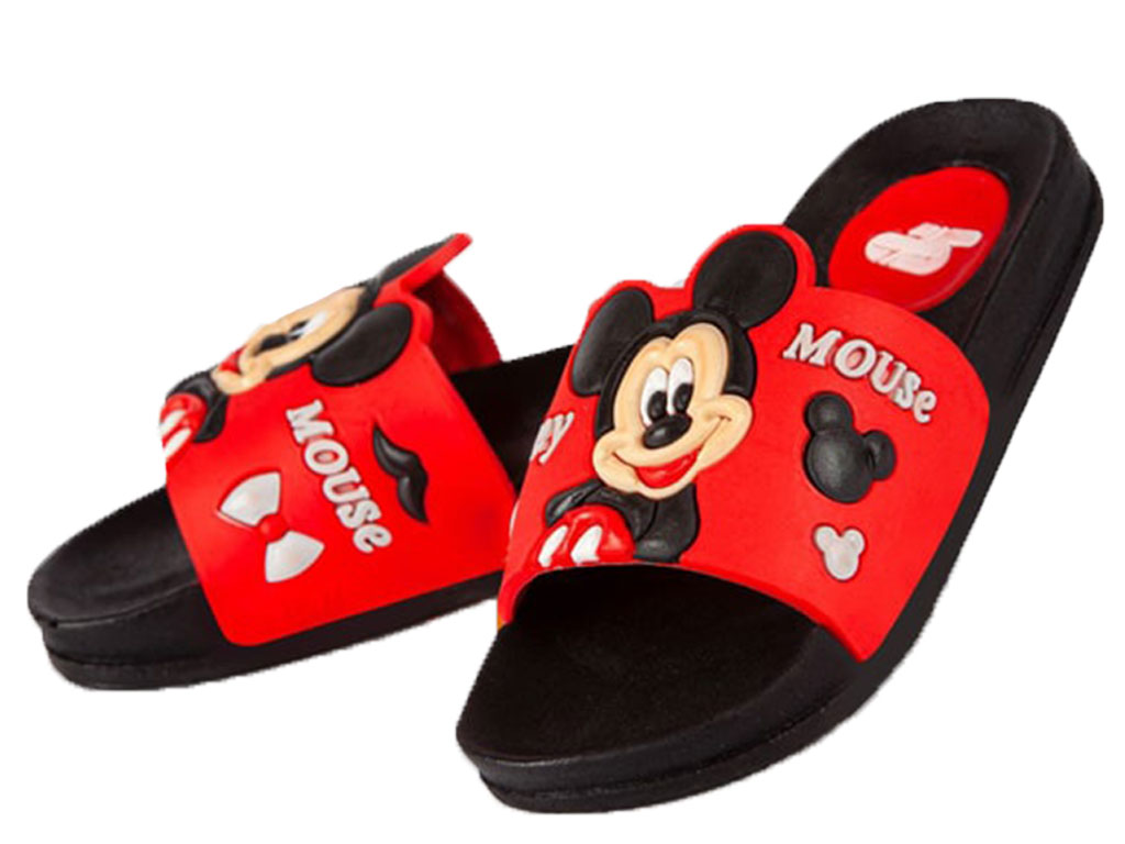 دمپایی میکی موس قرمز SP