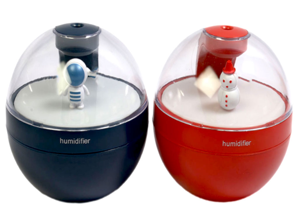 دستگاه بخور سرد اتاق نوزاد و کودک طرح آدم برفی و فضانورد با حجم 220 میلی لیتر