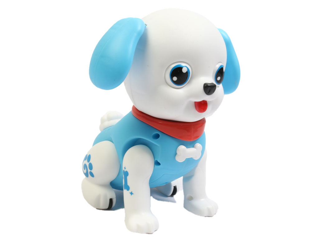 سگ موزیکال و چراغ دار اسباب بازی