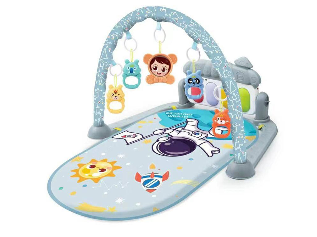 تشک بازی موزیکال نوزادی اسباب بازی دارای پیانو طرح فضانورد