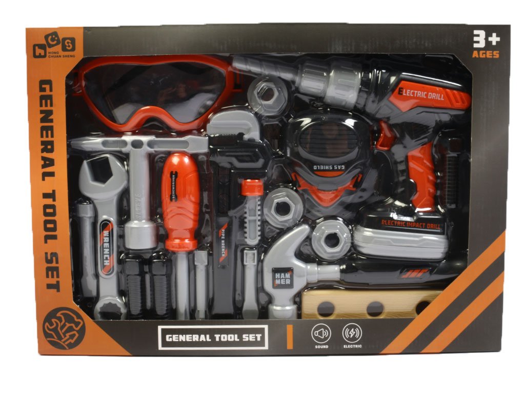 ست دریل باتری خورد به همراه لوازم جانبی (18 تکه)