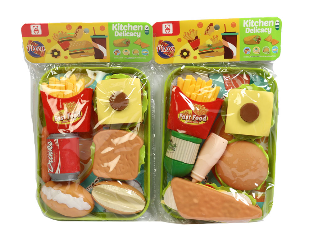 ست ساندویچ های مختلف به همراه مخلفات