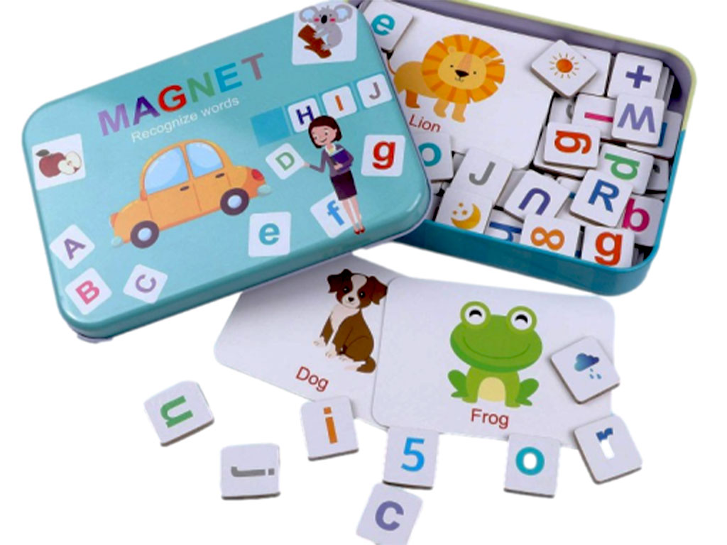 آموزش زبان انگلیسی با کارت و مهره