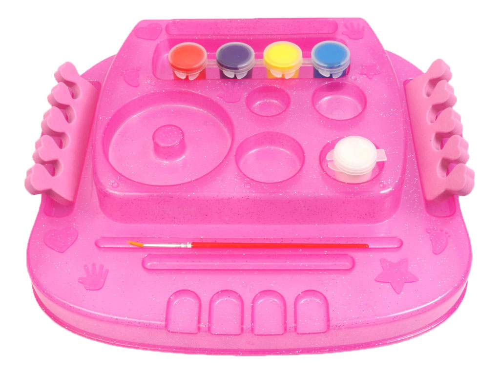 ست طراحی ناخن اسباب بازی مدل Nail Salon Glitter Set