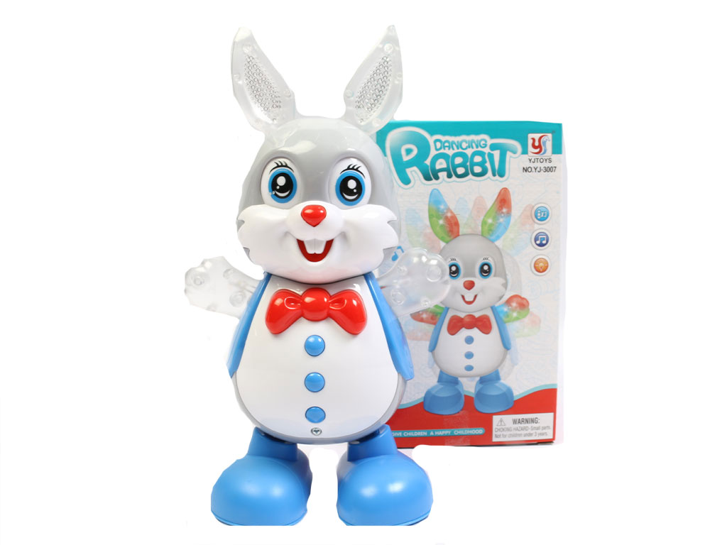 ربات خرگوش رقاص، موزیکال و چراغدار اسباب بازی