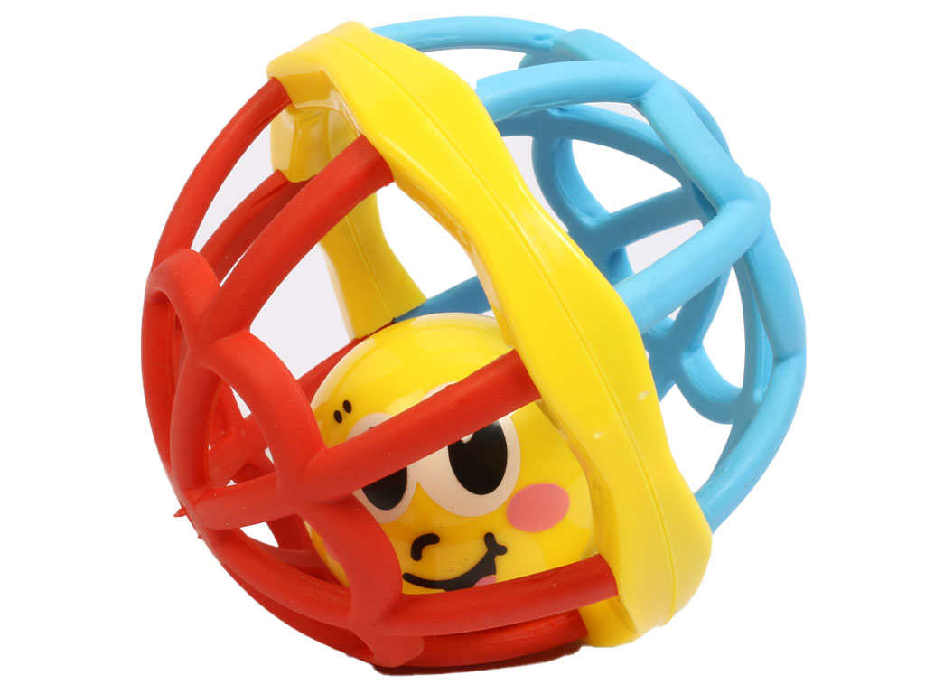 جغجغه توپی سیلیکونی منعطف نوزادی (سایز کوچک)