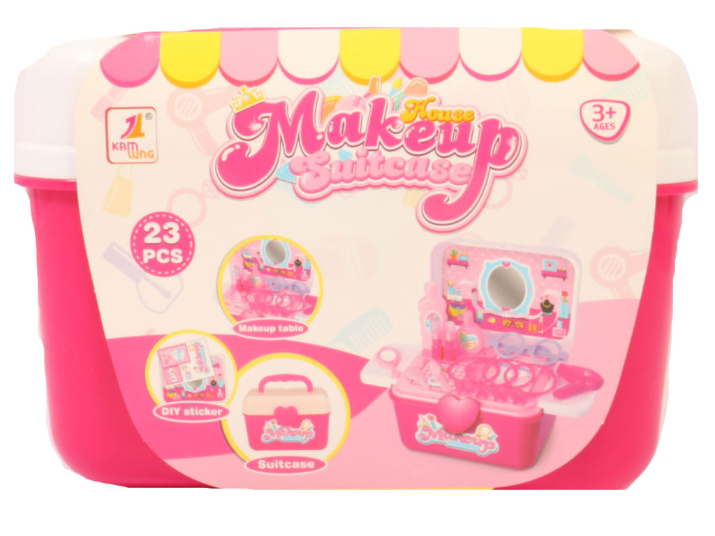 ست چمدانی لوازم آرایشی اسباب بازی