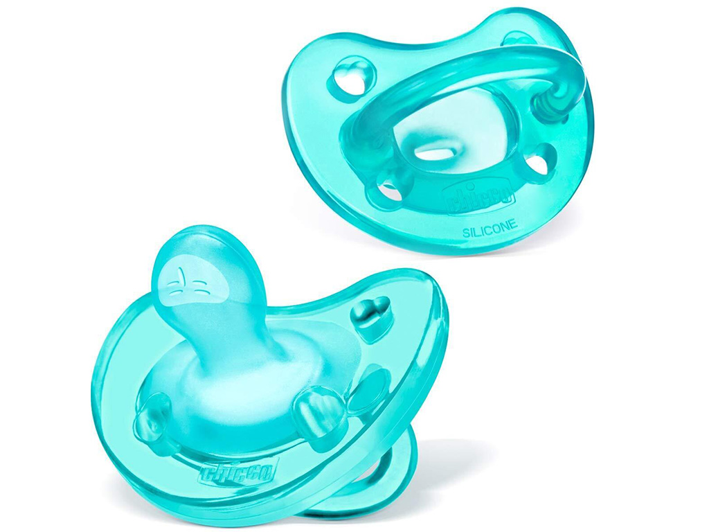 پستانک سیلیکونی ارتودنسی مدل فیزیو سافت 6 الی 16 ماه چیکو CHICCO
